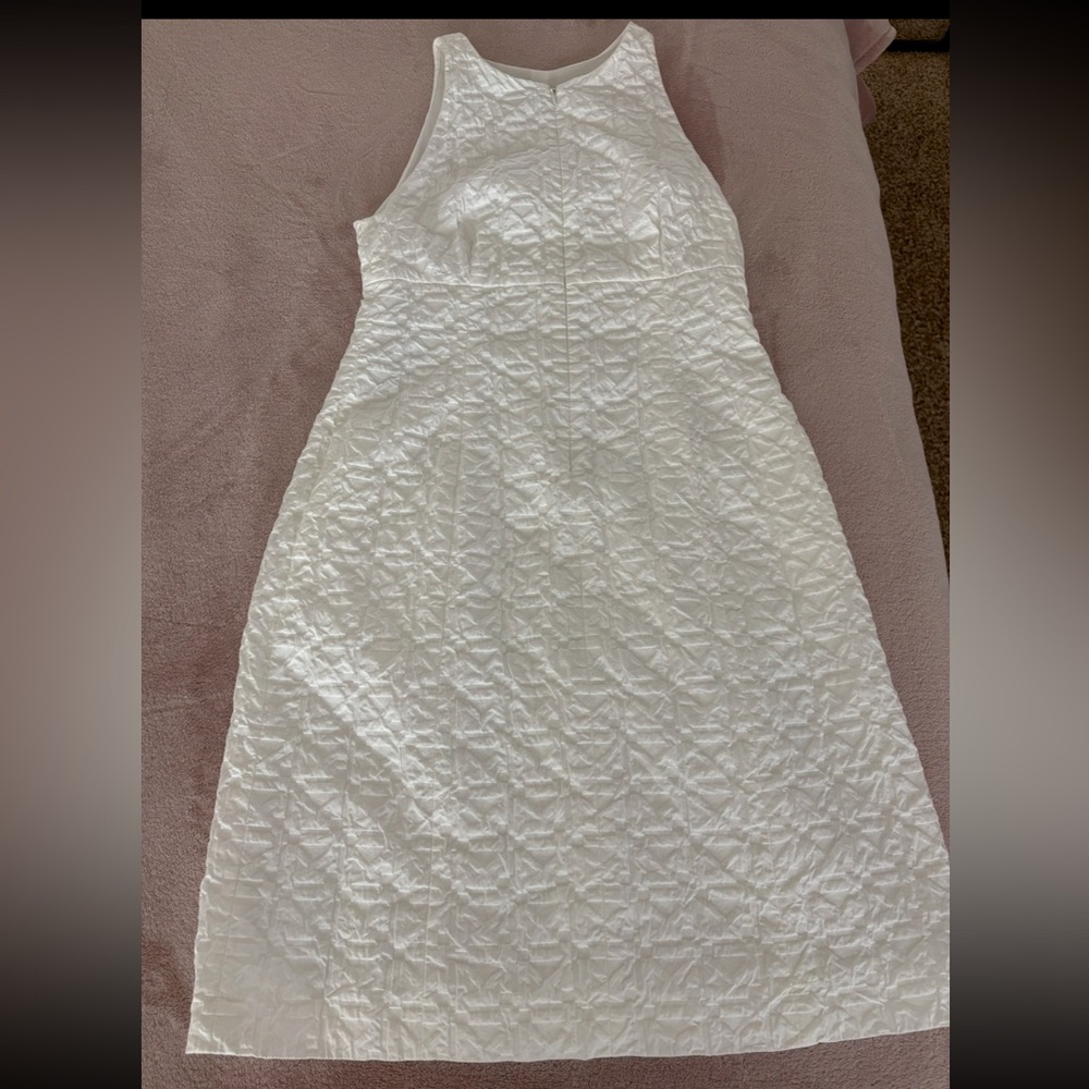 Armani Collezioni Dress in winter white.